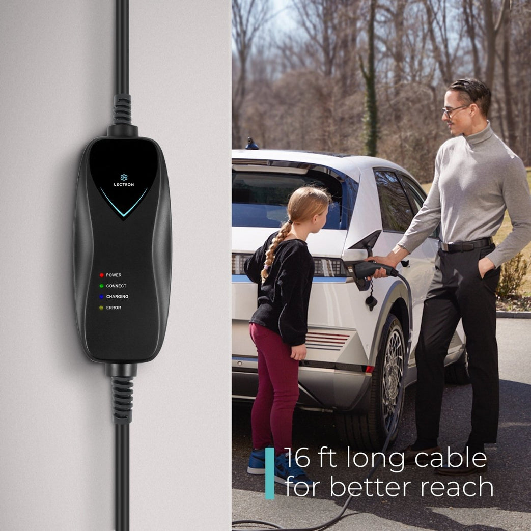 120V J1772 Portable Charger w/ App